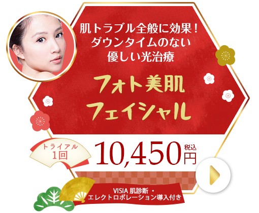 美肌再生フォトフェイシャル