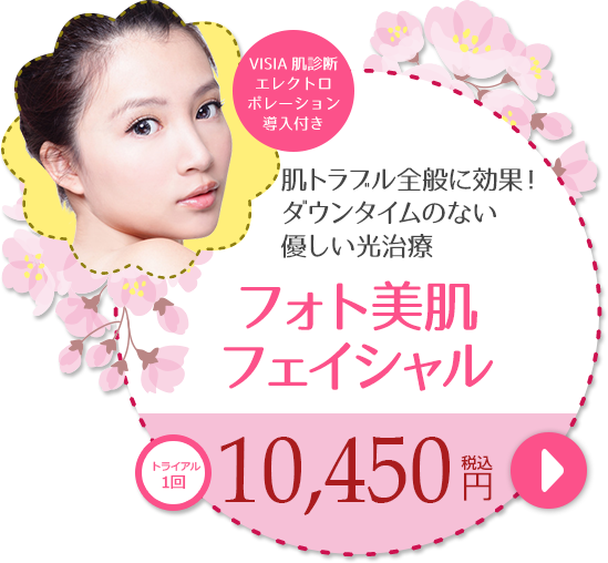 美肌再生フォトフェイシャル