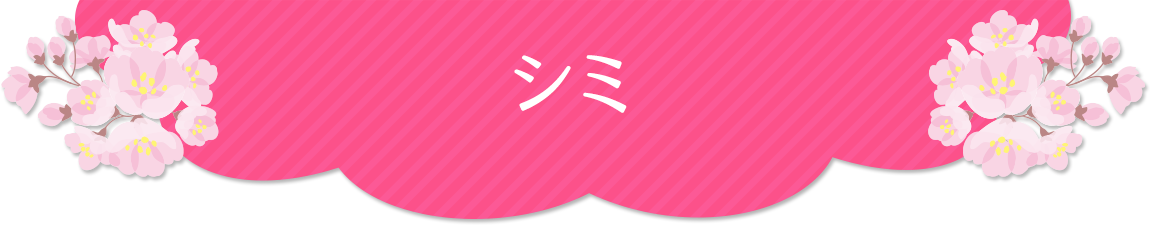 シミ・くすみ・毛穴